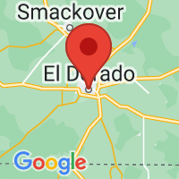 Map of El Dorado, AR